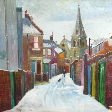 Charlie Rogers - Bensham Back Lane by Charlie Rogers.jpeg